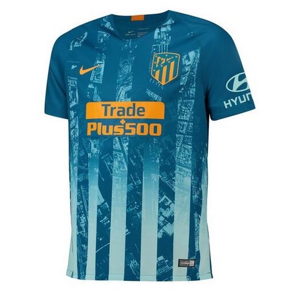 Camiseta Atletico Madrid Tercera equipación 2018-2019 Azul